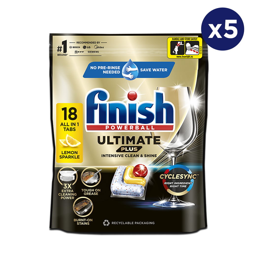 Finish Ultimate Plus Dishwasher Tablets (90 tabs)